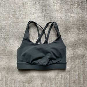 Lululemon Energy Bra Smoke Spruce Size 2
